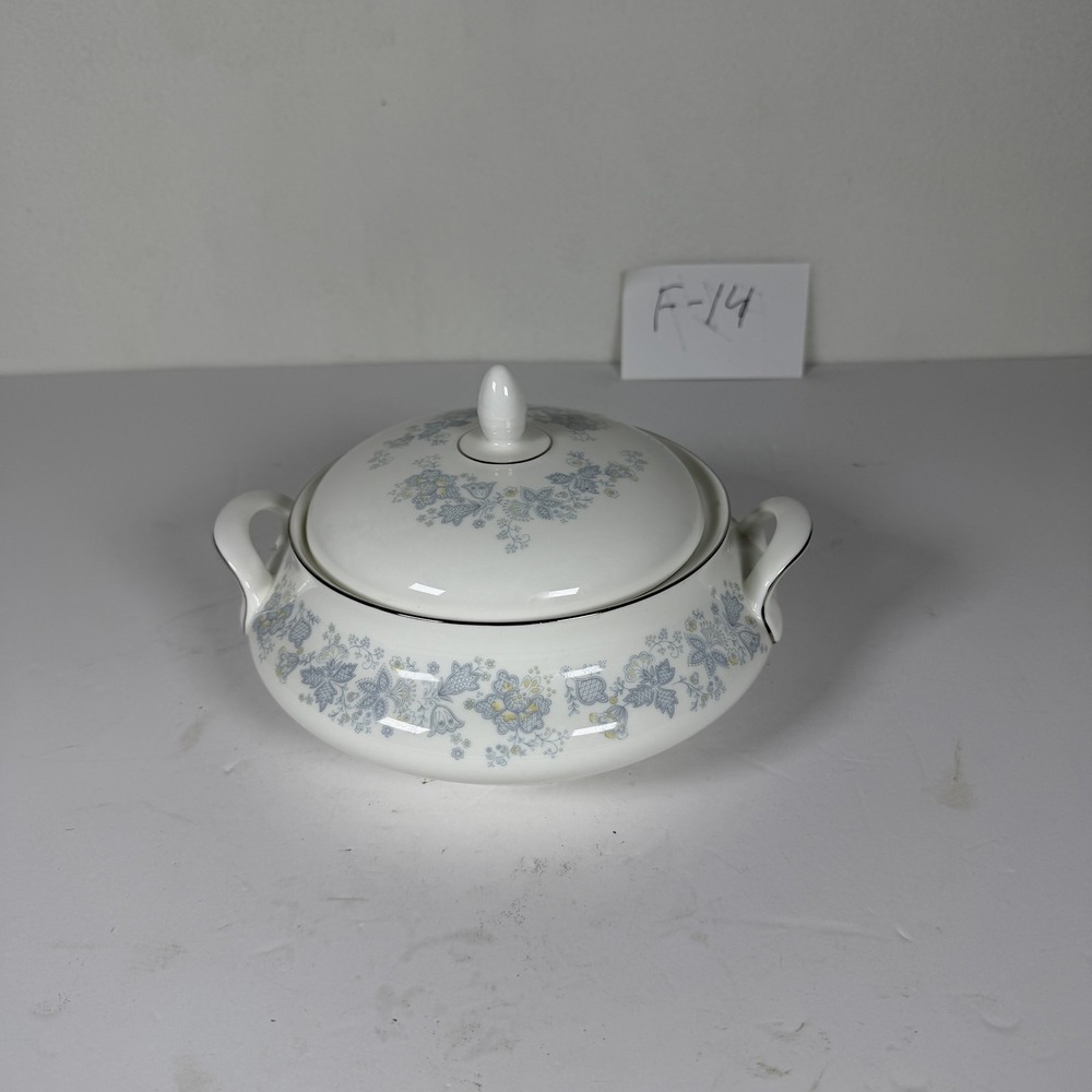 Vintage Royal‎ Doulton Meadow Mist H5007 Lidded Serving Dish F-14